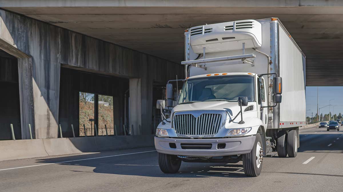 Camion frigorifique de fret à chargement partiel (LTL)