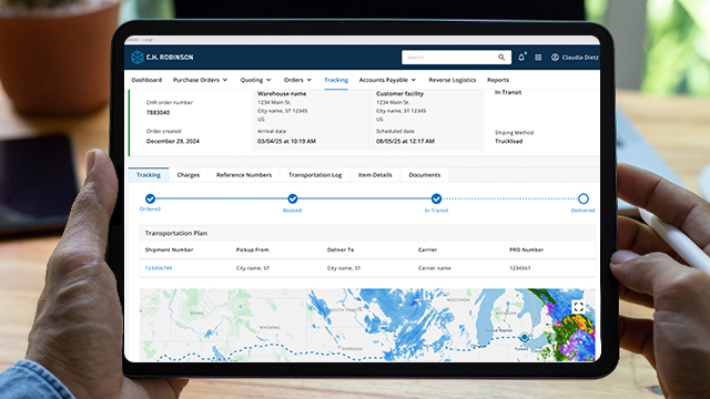Navisiphere feature: Manage the entire shipment lifecycle in one platform